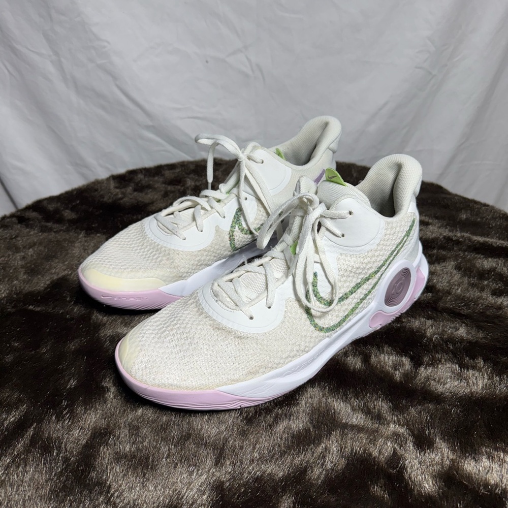 Nike KD Trey 5 IX Men’s Basketball Shoes White/Light Purple  Sz 13 (vxsznf)